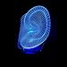 Produktbild Kreative Ohr Form 3d Lampe Led 3d Nachtlichter kinder nachtlicht Visuelle USB Nachtlichter Illusion Tisch Schreibtischlampe Als Geschenk