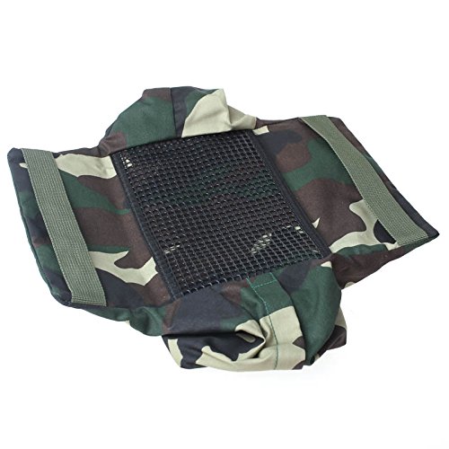 Han Bouwmeester Bohnensack fr das Autofenster Mark II - Camouflage ber Klettverschluss selber befllbar 28 x 21,5 x 11 cm