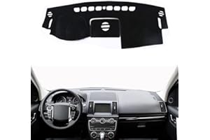 MUEDIE Misura per Land Rover Freelander 2 2008-2015 LHD, Copertura del cruscotto dell'automobile, Copertura del cruscotto dell'automobile Antiscivolo, Copertura del cruscotto, Decorazione dell'automobile