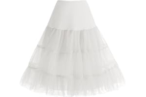 Homrain Spódnica w stylu vintage, 1950, halka, w stylu retro, spódniczka krynoline, do rockabilly, odświętna spódnica damska