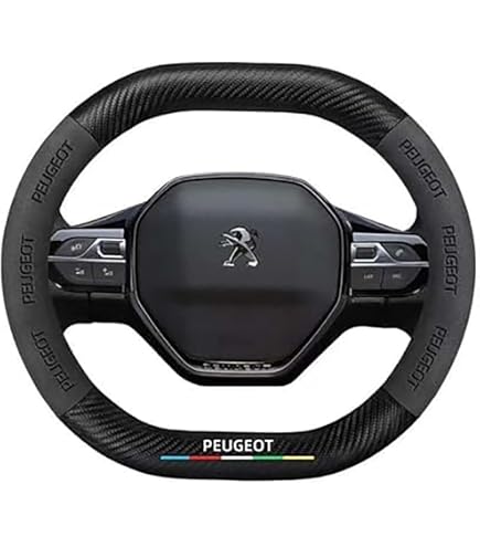 Coprivolante In Pelle Per Citroen Jumpy II Multispace (2007-2012) – Antiscivolo E Traspirante, Diametro 37-38 Cm