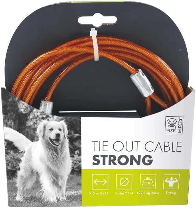 M-PETS STRONG BAHÇE BAĞLAMA HALATI 4.5MT/ORANGE