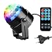 Produktbild Frcolor Crystal Magic RGB Led Disco Ball Sound aktiv Bühne mit Fernbedienung für Weihnachten zuhause KTV Weihnachten Hochzeit (EU-Stecker)