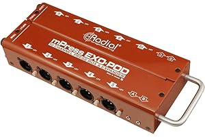 Kosiy Radial Engineering EXO-POD Press Box Passive Broadcast Splitter with 14 Transformer Isolated Outputs