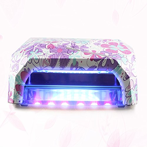 Perfect Summer 36W UV Led Lamp Nail Polish Dryer CCFL+SMT LED 100-220V Leopard-print #01