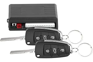 TKSE Chiusura Centralizzata a Distanza Per Auto, Chiusura Centralizzata Automatica Universale Kit Centrale a Distanza Sistema di Accesso Senza Chiave Modifica Auto