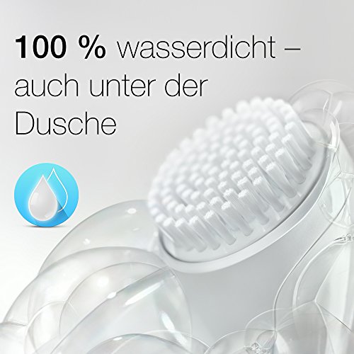 Braun FaceSpa 851V 3-in-1 Gesichtsepilierer/ Epilation-und Reinigungsbürstensystem, zur Haarentfernung, Gesichtsreinigung, Hautvitalisierung - 4