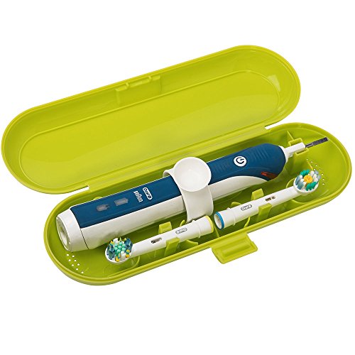 Custodia da viaggio per spazzolino elettrico in plastica per Oral-B Pro Series, verde