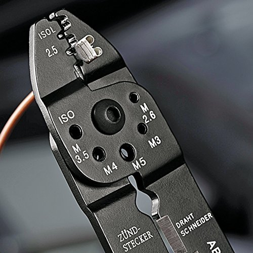 Knipex 97 21 215 B – Crimpzange für unisolierte, offene Steckverbinder - 6