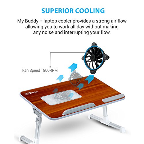 49 OFF on Portronics POR895 My Buddy Plus Adjustable Laptop Cooling