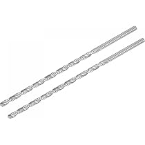 Foret Hélicoïdal HSS 8,1mm - Longueur 117mm - Pointe Fendue - Pour Métal - Sourcingmap