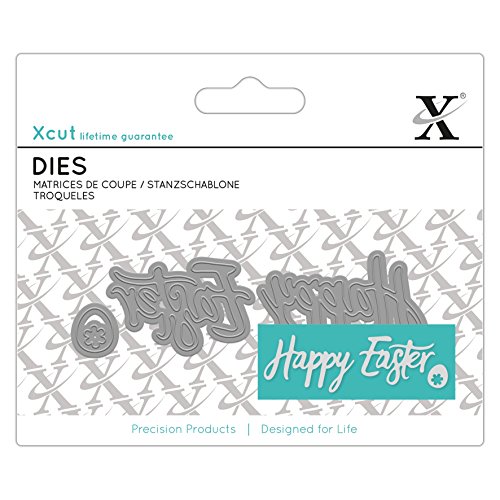 Mini-Stanschablone Grußbotschaft - Frohe Ostern (Englisch) (1Stk)