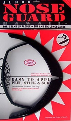 Surfco SUP Jumbo Nose Guard &amp; Tail Guard Combo Pack - Black by Surfco