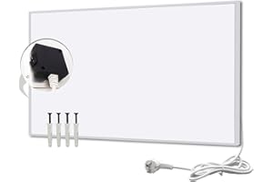 Hocosyme Calefactor Bajo Consumo 180W, Calefacción de Pared por Infrarrojos de Bajo Consumo - calefactor electrico bajo consumo silencioso - 300 * 600mm- TÜV