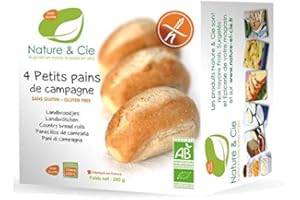 Nature & Cie Petits Pains de Campagne 240 g