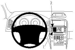 Brodit ProClip 854611 Support de Fixation Noir