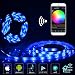 Produktbild Loonfree LED Streifen Arbeitet mit Alexa, Google Home, IFTTT, Wifi Wireless Smart Phone Gesteuert Led Strip Wasserdicht 5M 150LEDs Full Kit [Energieklasse A+++]
