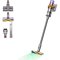 Dyson V15 Detect Absolute Aspirateur sans Fil, Couleur Argent