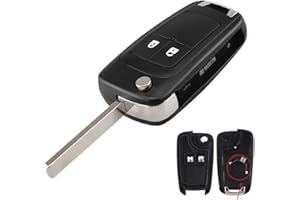 CHAEXII 2 Buttons Vauxhall Key Fob Replacement for Ope-l Vauxhall Insignia Astra Meriva Zafira Movano Mokka Adam Cascada Corsa Karl Key Casing Case Shell Cover