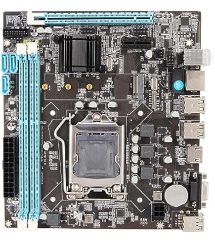 Placa Madre Placa Base de Escritorio Usado, ASUS P8H77-V Le