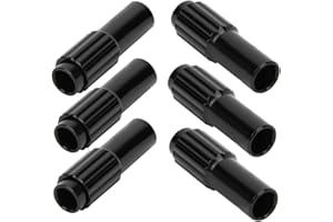 KEENSO 6 Pcs Tornillo de Velocidad de la Bicicleta, Tornillo de Ajuste de Cable de Cambio de Velocidad de la Bicicleta de Montaña Variable de la Velocidad de Desplazamiento Desviador 4mm Fijo Tornillo de