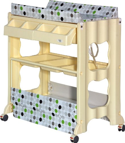 IB Style Baby Changing Trolley with Bath and Trays - Available in 3 Designs