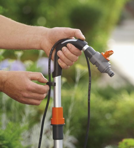 Gardena 1740-20 Regenfasspumpe Classic 4000/2, mit Trockenlaufsicherung, Schmutz Filter, Teleskoprohr (Motorleistung: 500 W, Max. Fördermenge: 4000 l/h, Max. Druck: 2 bar, Max. Eintauchtiefe: 7 m) - 5