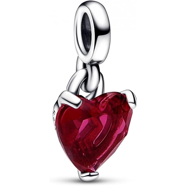 Ciondolo A Lettera Dell'Alfabeto "K" In Argento 925 Con Cristallo – Compatibile Braccialetti Europei