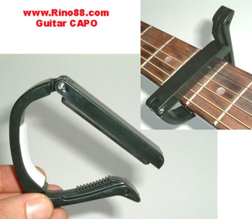 Preisvergleich Produktbild Einstellbarer Kapodaster für alle Gitarren