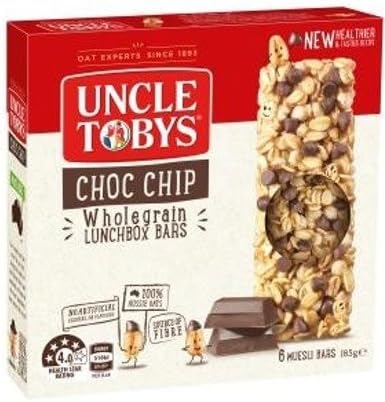 Uncle Tobys White Chocolate Chip Nut Bar 40g x 12