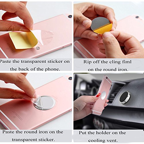 Magnetische Handyhalterung Kelodo KFZ Handyhalter Autohalterung fÃ¼r iPhone plus 7 6s 6plus SE 5 5s Samsung Galaxy S8 S7 Edge S6 S5 S4 usw.