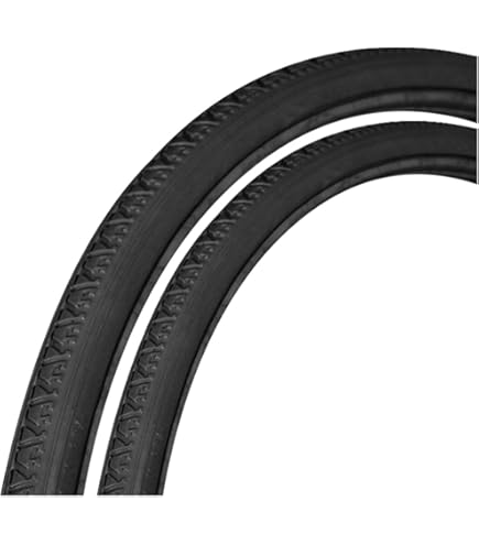 Pneumatico Copertone Pieno In Poliuretano Ad Alta Scorrevolezza 24x1 25 540 Nero Copia - Foto 6