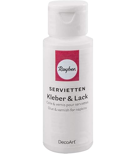 Colle Vernis Décopatch Rayher - Brillant Transparent Multi-Supports | Transfert Image, Collage Papier