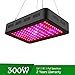 Produktbild Led Pflanzenlampe, TOPLANET 300W Grow Light VollSpektrum LED Wachstumslampe Pflanzenlicht mit UV IR Licht für Zimmerpflanzen, Blumen und Gemüse im Gewächshaus Growbox
