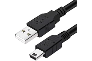 KEBONDS 6 Feet Charger Cable for PS3, Mini Charging Cable Lead for Playstation 3 Controller.