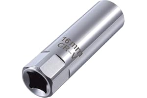 BASTOUR Chiave Candele 16mm, Chiave per Candele Auto, Chiave Candela, Chiave per Candela Magnetica, Presa per Candela da 3/8 di Pollice, Chiavi Candelette per Strumento di Rimozione della Candela