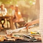 WisFox Grillbesteck, Edelstahl Grill Zubehör 28 Teiliges Barbecue Grill Zubehör Set BBQ Utensilien in… – Bild 7