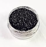 Glitter Pot - GM25 Metallic Black Glitter Eye Eye shadow Nail Art Face And Body