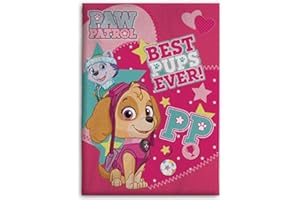 LULIZZIE Paw Patrol Skye Fleece Blanket 100 x 140 cm.