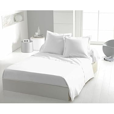 Drap Plat Microfibre Noir 240x300 Cm - Ultra Doux, Léger (82 G/m²), Ne Nécessite Presque Pas De Repassage