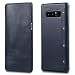 Produktbild Samsung Galaxy Note 8 Hülle Leder, Galaxy Note 8 Ledertasche, Bestsky Echtes Leder Flip Schutztasche Fall Brieftasche Schutzhülle für Samsung Galaxy Note 8, Blau