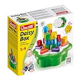 Steckbox mit 28 Steckern in verschiedenen Farben und Formen