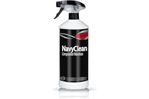 Sisbrill Navyclean Nettoyant Nautique Concentré Navires Et Voiliers - Nettoyage De Fibre, De Rembourrage, De Bois, Des Sentinelles - 1 Litre