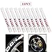 Produktbild Reifen Permanent Paint Marker Pen Reifen White Surface Pen, 10Pcs Wasserdichte Reifen Paint Marker Pen für Auto, Motorrad, Fahrrad, Fahrradfelgen