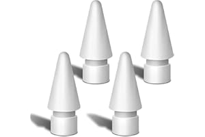 BAKEVIC Apple Pencil Spitze für Apple Pencil,4 Stück Apple Pencil Spitzen für Apple Pencil 2. Generation/1. Generation/USB C/Pro Pencil Tipps,Hochs
