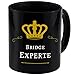 Produktbild Tasse Bridge Experte schwarz