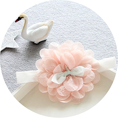 Niedlich Blumen Baby Mädchen Kids Haarband /Stirnband CIDBEST® Newborn Haarband Fotografie Haarband Nette Design weich und bequem Baby Stirnband Kopfband Blume Haarschmuck Neugeborenen Geschenk Kopfschmuck Kopf Blume Stirnband - 4