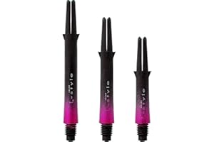 LSTYLE L-Style L-Shaft Carbon Two-Tone 190-260 - 330 von Thor-Sports pink - blau - lila - rot - Silber/Made in Japan/zweifarbige Karbon Dart Schäfte