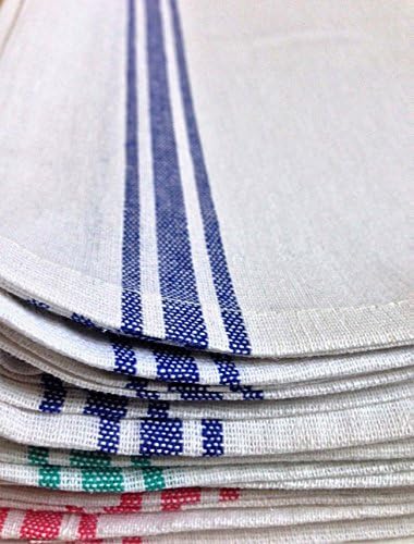 Rich Cotton High Quality Catering White Tea Towel Bar Restaurants Pubs Kitchen Glass Cloth Professional Cleaning Cloth (10)