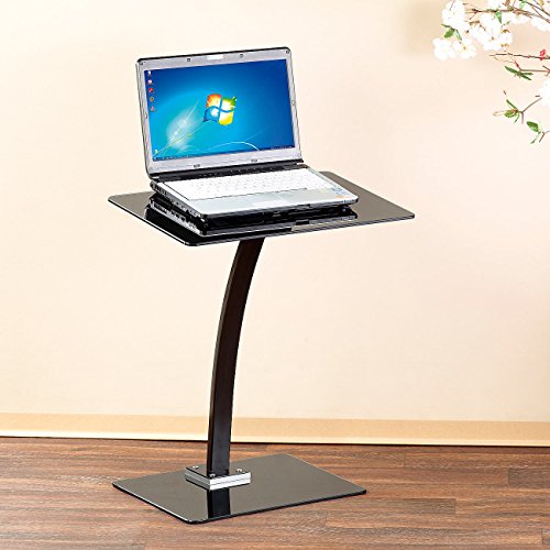 Carlo Milano Couch-Beistelltisch, Ablage für Beamer, Notebook & Co. - 2